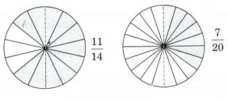 Fractions Diagram 57