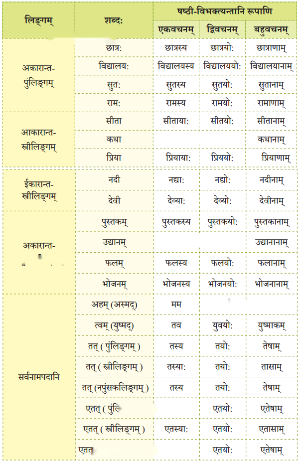 Class 6 Sanskrit Chapter 9 Diagram 1
