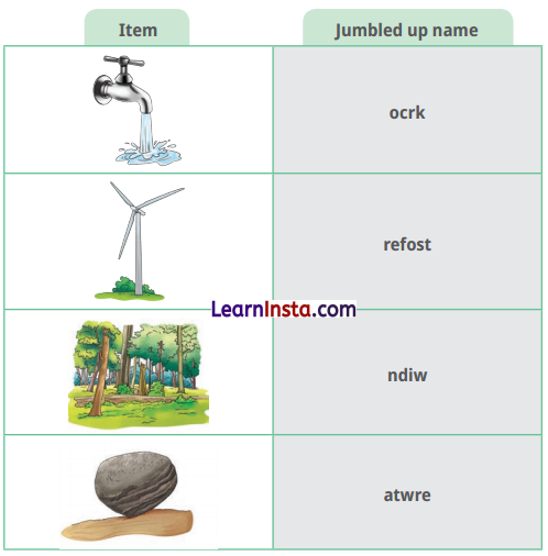 Nature s Treasures Diagram 1
