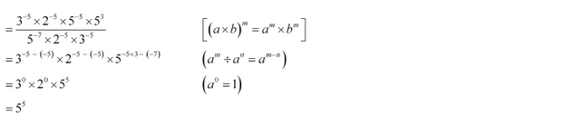 Exponents and Powers Diagram 20