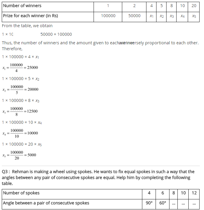 Direct and Inverse Proportions Diagram 7