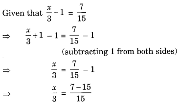 Linear Equations in One Variable Diagram 2