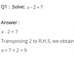 Linear Equations in One Variable Diagram 4