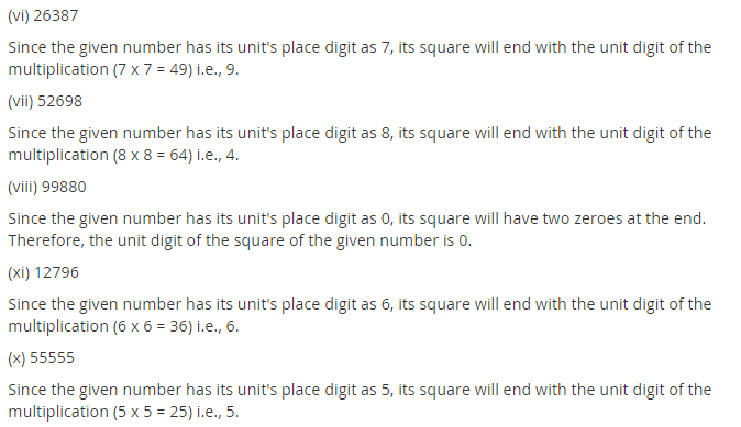 Square and Square Roots Diagram 2