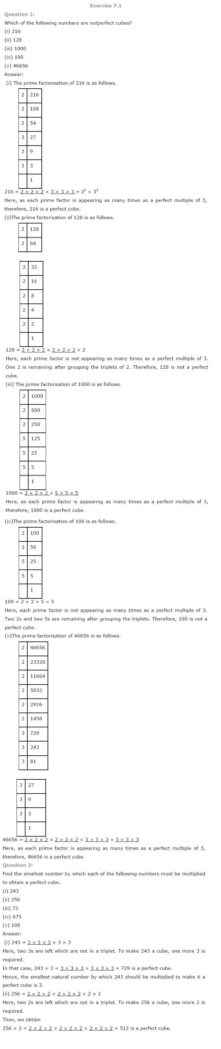 Cube and Cube Roots Diagram 16