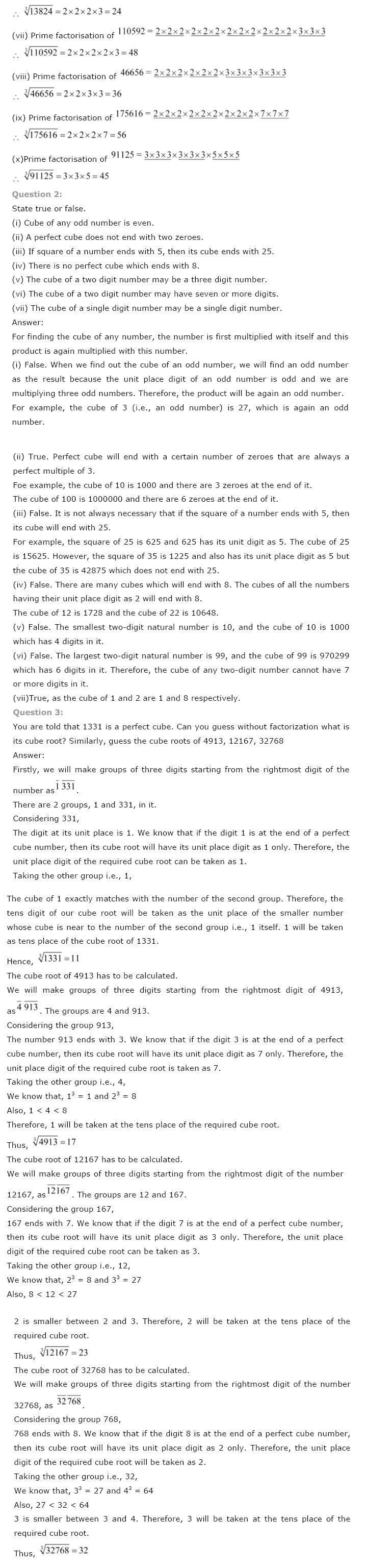 Cube and Cube Roots Diagram 18