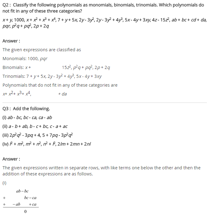 Algebraic Expressions and Identities Diagram 11