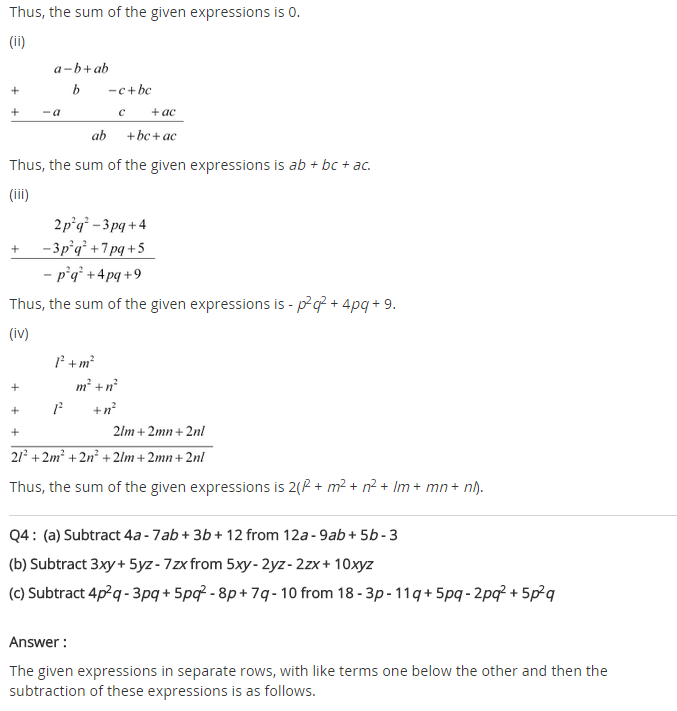 Algebraic Expressions and Identities Diagram 12