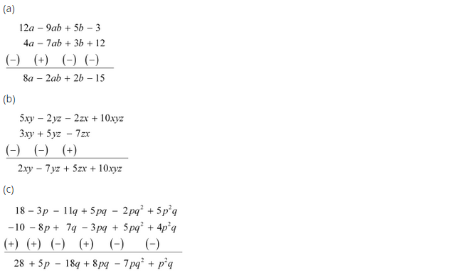 Algebraic Expressions and Identities Diagram 13