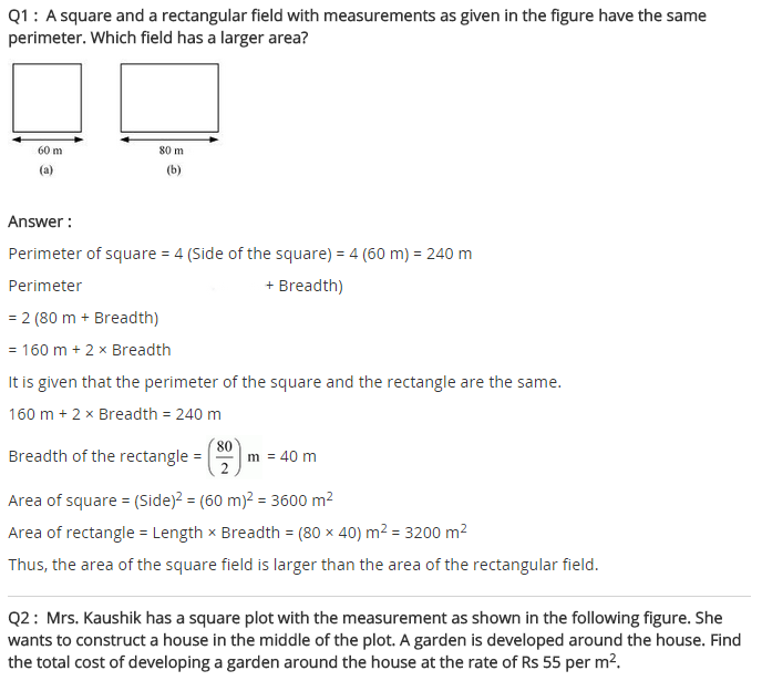 Mensuration Diagram 7