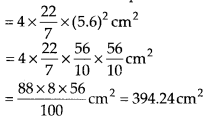 Surface Areas and Volumes Diagram 27