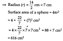 Surface Areas and Volumes Diagram 29