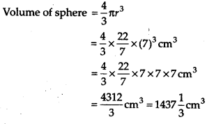 Surface Areas and Volumes Diagram 63