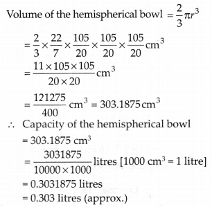 Surface Areas and Volumes Diagram 72