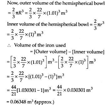 Surface Areas and Volumes Diagram 74