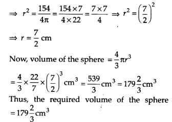 Surface Areas and Volumes Diagram 75