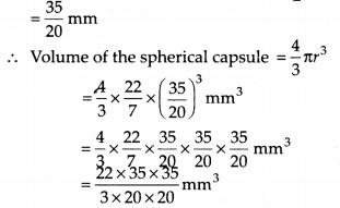 Surface Areas and Volumes Diagram 80